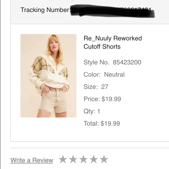 Urban Outfitters Neutral Shorts - Picture 3 of 3